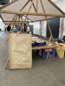 Marktstand mit Essen