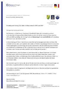 Einladung