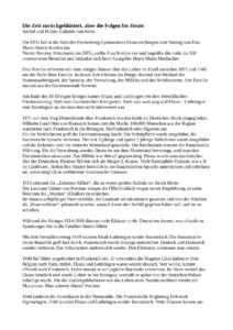 Zeitungsbericht